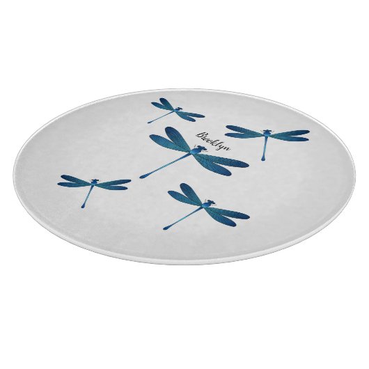 Dragonfly-Cartoon Schneidebrett (Ecke)