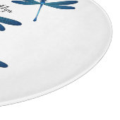 Dragonfly-Cartoon Schneidebrett (Ecke)