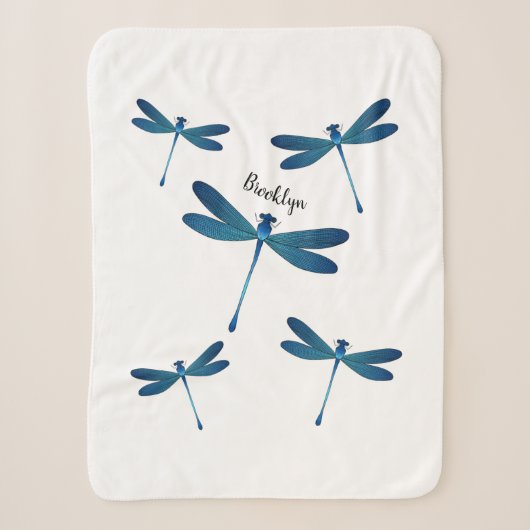 Dragonfly-Cartoon Sherpadecke (Vorderseite)