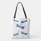 Dragonfly-Cartoon Tasche (Rückseite)