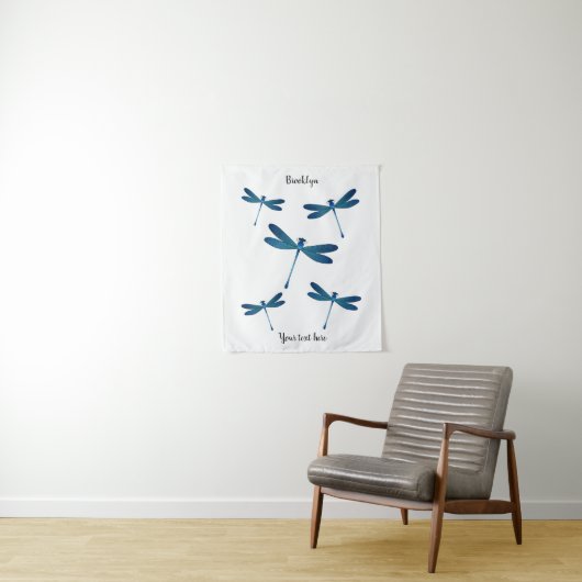 Dragonfly-Cartoon Wandteppich (Beispiel)