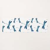 Dragonfly-Cartoon Yogamatte (Rückseite (Horizontal))