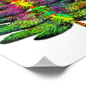 Dragonfly Christmas Tree Dragonfly Xmas Poster (Ecke)