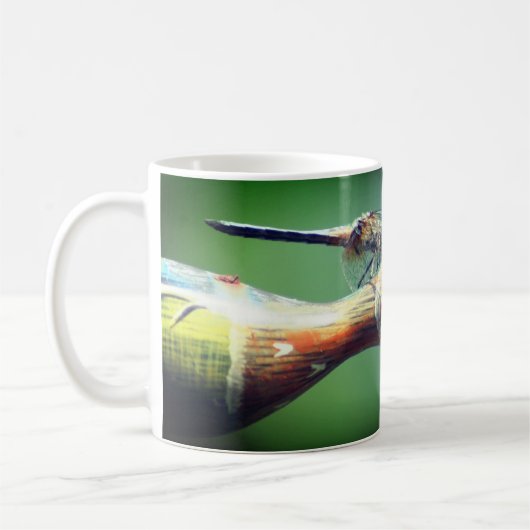 Dragonfly Co Pilot Funny Kaffeetasse (Links)