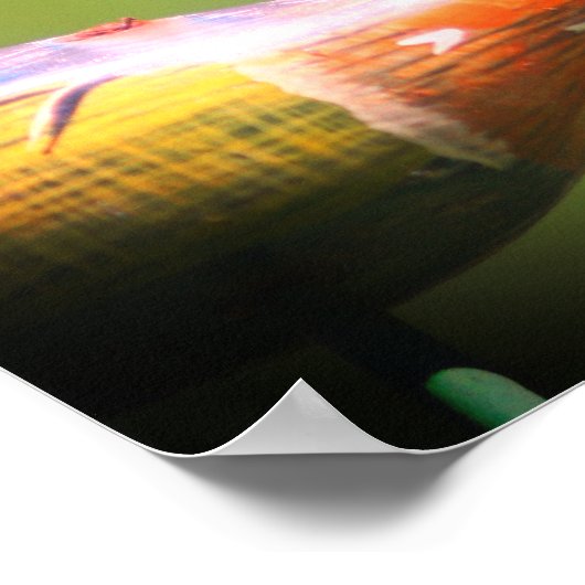 Dragonfly-Co-Pilotinsekt Poster (Ecke)