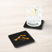 Dragonfly Coasters - Feuer Getränkeuntersetzer (Rechte Seite)