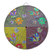 Dragonfly Collage Dartscheibe (vorne)