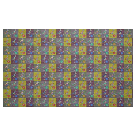 Dragonfly Collage Fabric Stoff (Fat Quarter (45,7 x 55,9 cm))