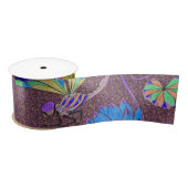 Dragonfly Collage Ribbon Satinband (Spule)