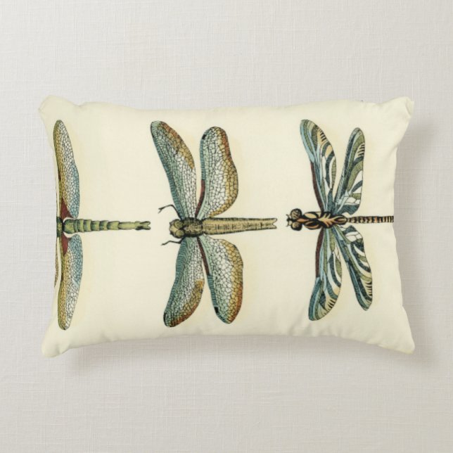 Dragonfly Collection von Chariklia Zarris Dekokissen (Vorderseite)