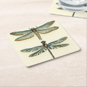 Dragonfly Collection von Chariklia Zarris Rechteckiger Pappuntersetzer (angewinkelt)