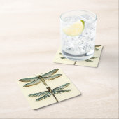 Dragonfly Collection von Chariklia Zarris Rechteckiger Pappuntersetzer (Vor Ort)
