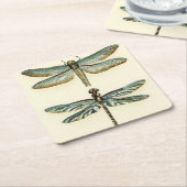 Dragonfly Collection von Chariklia Zarris Rechteckiger Pappuntersetzer (angewinkelt)