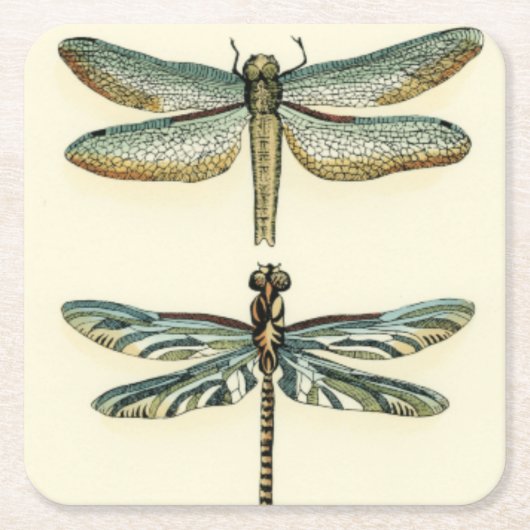 Dragonfly Collection von Chariklia Zarris Rechteckiger Pappuntersetzer (Vorderseite)