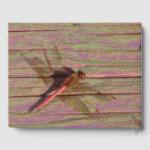 Dragonfly Colorful Gästebuch (Rückseite)