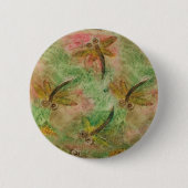 Dragonfly Cotton Candy Button (Vorderseite)
