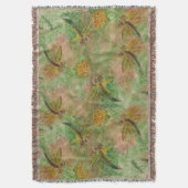 Dragonfly Cotton Candy Decke (Vorderseite Vertikal)