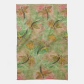 Dragonfly Cotton Candy Geschirrtuch (Vertikal)