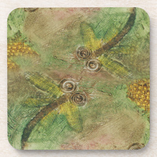 Dragonfly Cotton Candy Getränkeuntersetzer