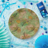 Dragonfly Cotton Candy Pappteller (Party)