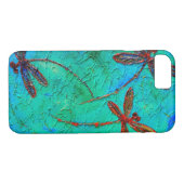 Dragonfly Dance Case-Mate iPhone Hülle (Rückseite (Horizontal))