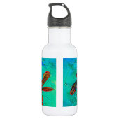 Dragonfly Dance Edelstahlflasche (Rückseite)