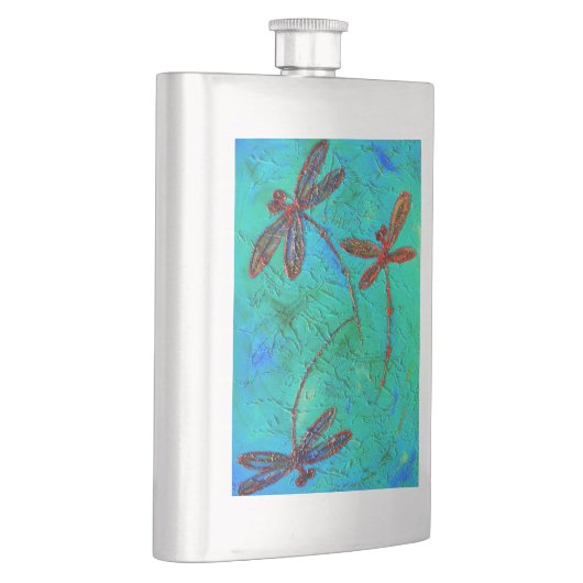 Dragonfly Dance Flachmann (Rechts)