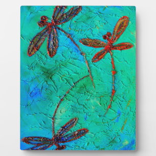 Dragonfly Dance Fotoplatte