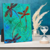 Dragonfly Dance Fotoplatte (Seite)
