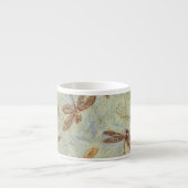 Dragonfly Dance Gold Espressotasse (Vorderseite)