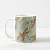 Dragonfly Dance Gold Kaffeetasse (Links)