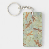 Dragonfly Dance Gold Schlüsselanhänger (Vorderseite)