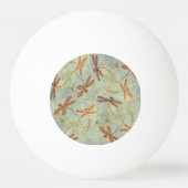 Dragonfly Dance Gold Tischtennisball (Vorderseite)