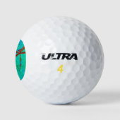 Dragonfly Dance Golf Balls Golfball (Logo)