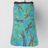 Dragonfly Dance Golf Headcover (Rotieren 90)