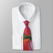 Dragonfly Dance Hot Fuchsia Neck Tie Krawatte (Gebunden)