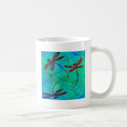Dragonfly Dance Kaffeetasse (Rechts)