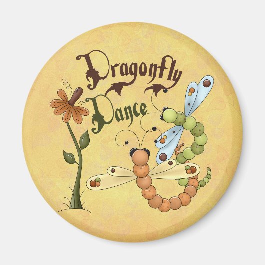 Dragonfly Dance Magnet (Vorne)