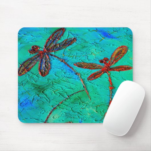 Dragonfly Dance Mousepad (Mit Mouse)