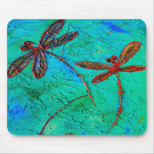 Dragonfly Dance Mousepad