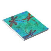 Dragonfly Dance Notizblock (angewinkelt)