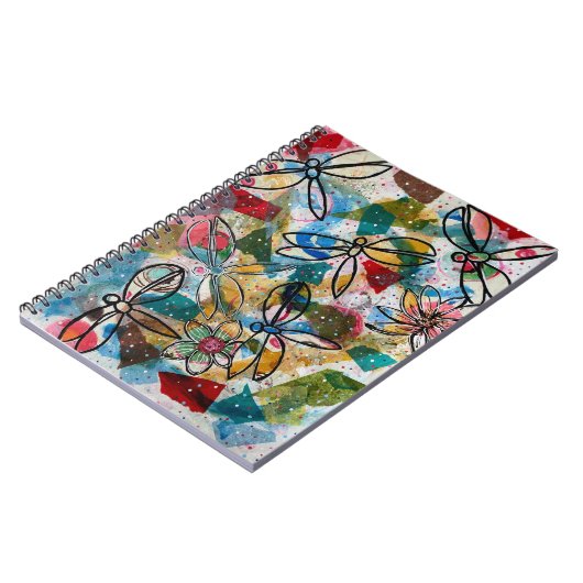 Dragonfly Dance Notizblock (Linke Seite)