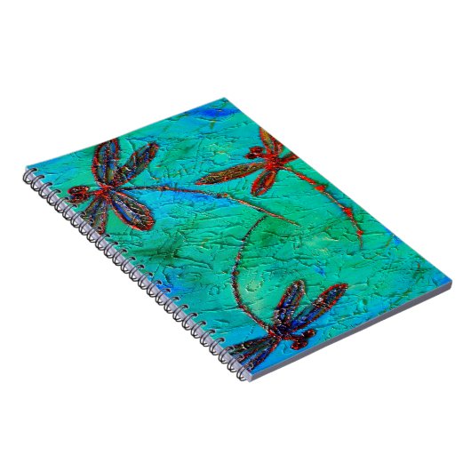Dragonfly Dance Notizblock (Rechte Seite)