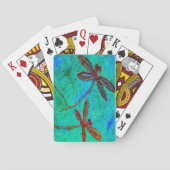Dragonfly Dance Playing Cards Spielkarten (Rückseite)