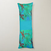 Dragonfly Dance Seitenschläferkissen (Rückseite (Vertikal))