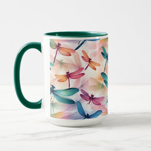 Dragonfly Dance Tasse (Links)