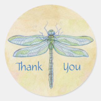 Dragonfly danke, Aufkleber