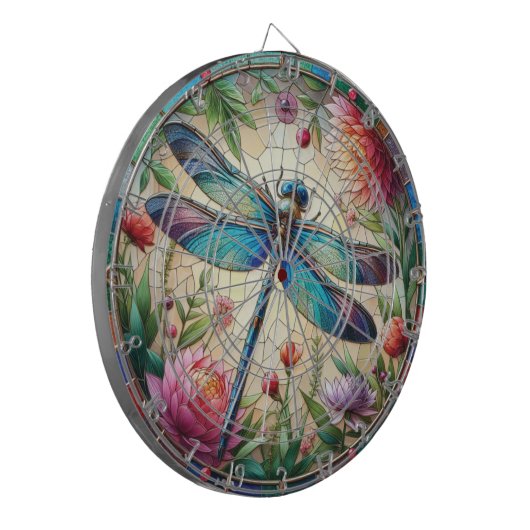 Dragonfly Dartboard Dartscheibe (Vorderseite Links)