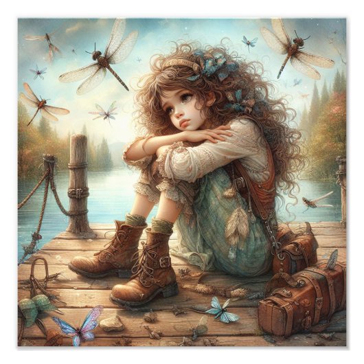 Dragonfly Day Dream 1 Fotodruck (Vorne)