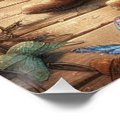 Dragonfly Day Dream 1 Poster (Ecke)